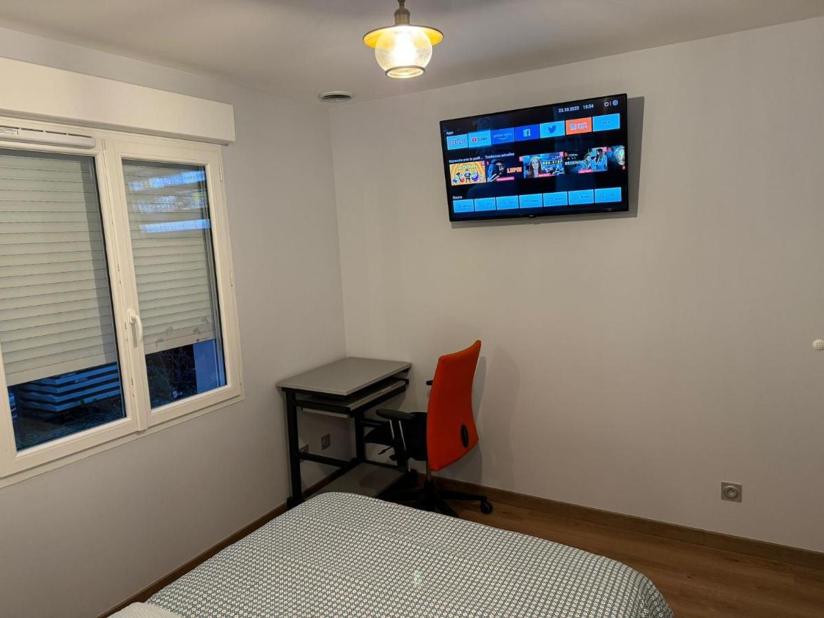 Chambre Privee/Climatisee+Tv /Petit Dejeuner Inclu/Tout Confort Νεβέρ Εξωτερικό φωτογραφία